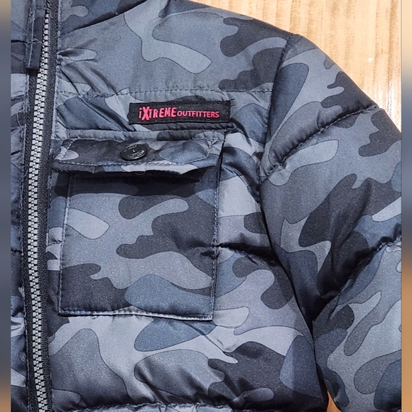 iXTREME Camouflage Puffer Jacket - Picture 5 of 11